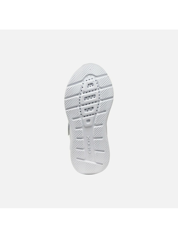 Geox Strieborné dievčenské tenisky Geox Sprintye