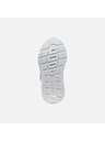 Geox Strieborné dievčenské tenisky Geox Sprintye