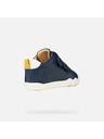Geox Tmavomodré chlapčenské barefoot tenisky Geox Steppieup