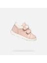 Geox Svetloružové dievčenské topánky na prvé krôčky Geox Macchia