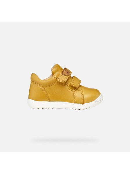 Geox Žlté chlapčenské tenisky na prvé krôčky Geox Macchia