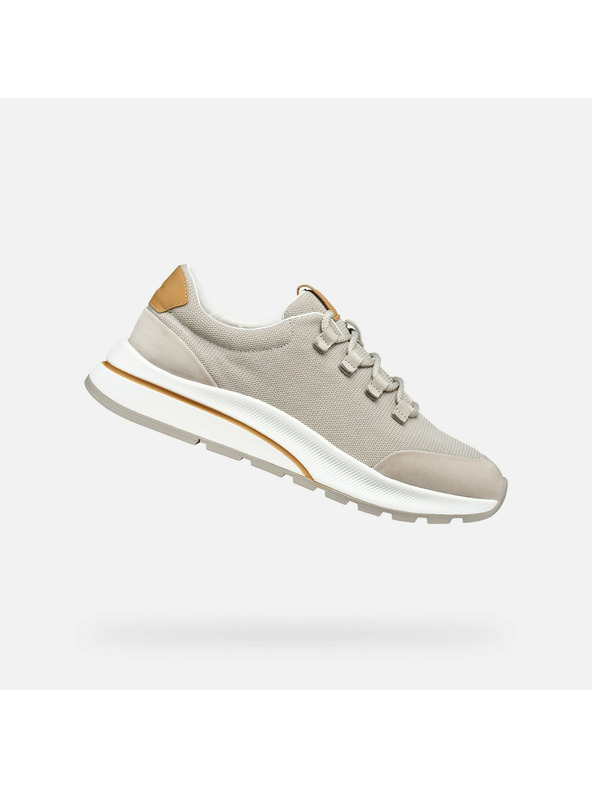 Geox Sivé pánske tenisky Geox Urbanglider