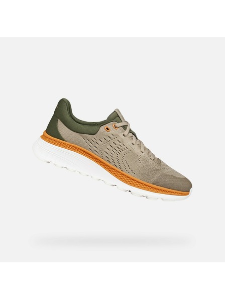 Geox Sivé pánske tenisky Geox Spherica Actif X1