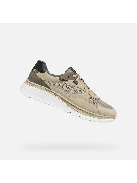 Geox Béžové pánske tenisky Geox Spherica Actif X1