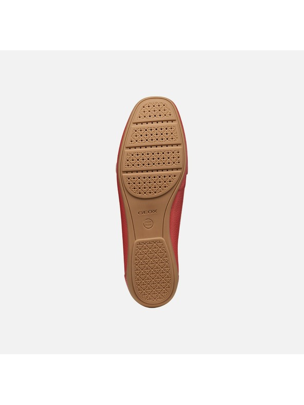 Geox Červené dámske mokasíny Geox Annytah Moc