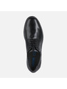 Geox Čierne pánske spoločenské topánky Geox Spherica Ec11