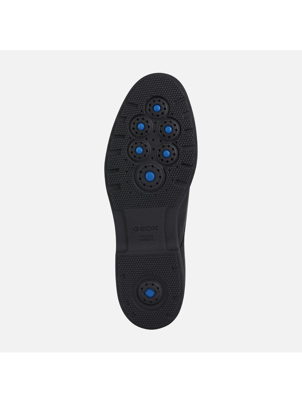 Geox Čierne pánske spoločenské topánky Geox Spherica Ec11