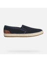 Geox Tmavo modré pánske slip on tenisky Geox Pantelleria
