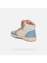 Geox Krémová dievčenská členková obuv Geox Maltin