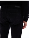 Celio Čierne pánske slim fit džínsy Celio Foslim