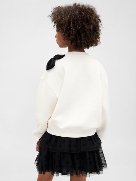 GAP Detská mikina s mašľou GAP