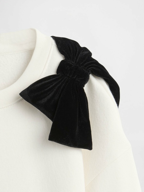 GAP Detská mikina s mašľou GAP