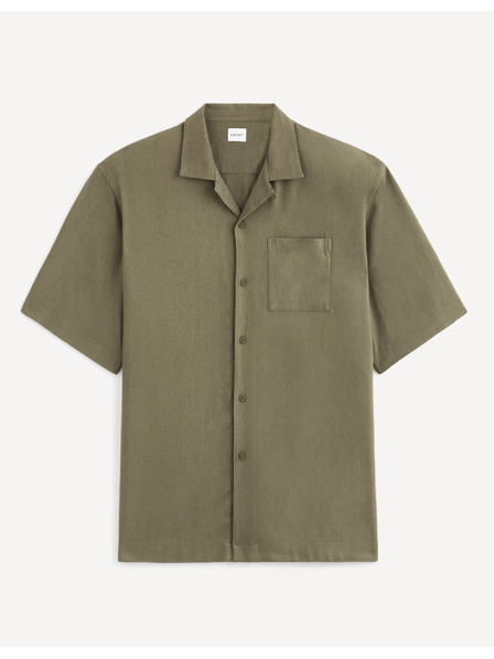 Celio Khaki pánska košeľa Celio Tallinn