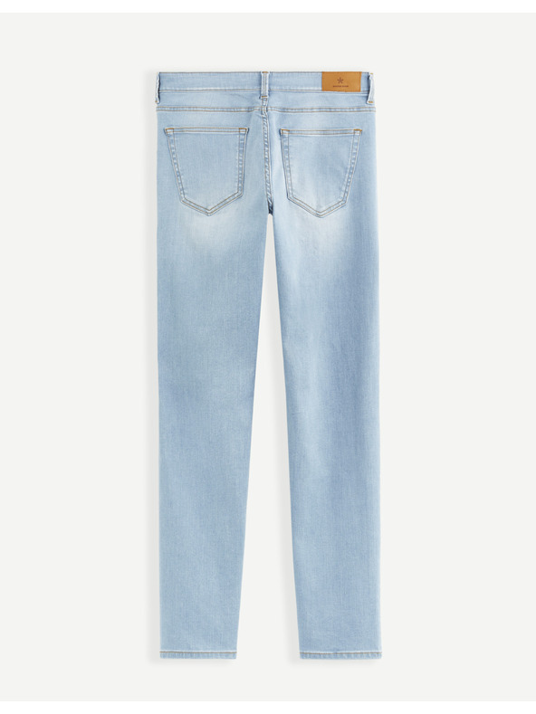 Celio Svetlomodré pánske slim fit džínsy Celio Length