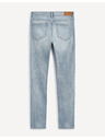 Celio Svetlomodré pánske slim fit džínsy Celio C25 Voslight25