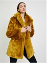 Orsay Horčicový dámsky kožuch ORSAY