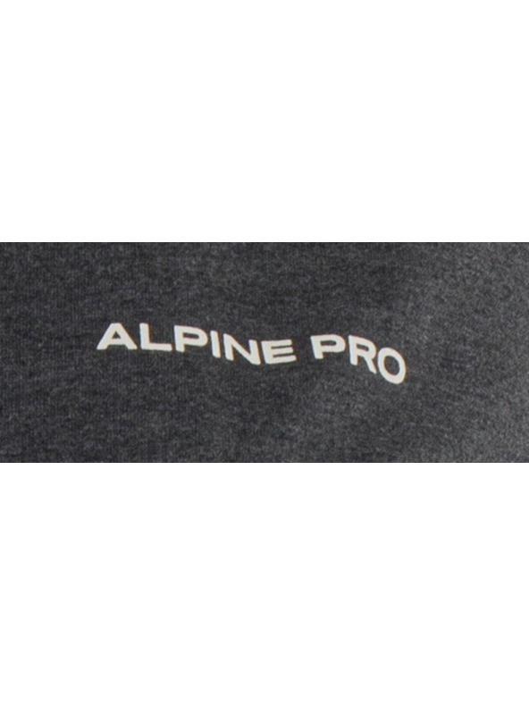 ALPINE PRO Šedé dámske šaty ALPINE PRO HEMADA