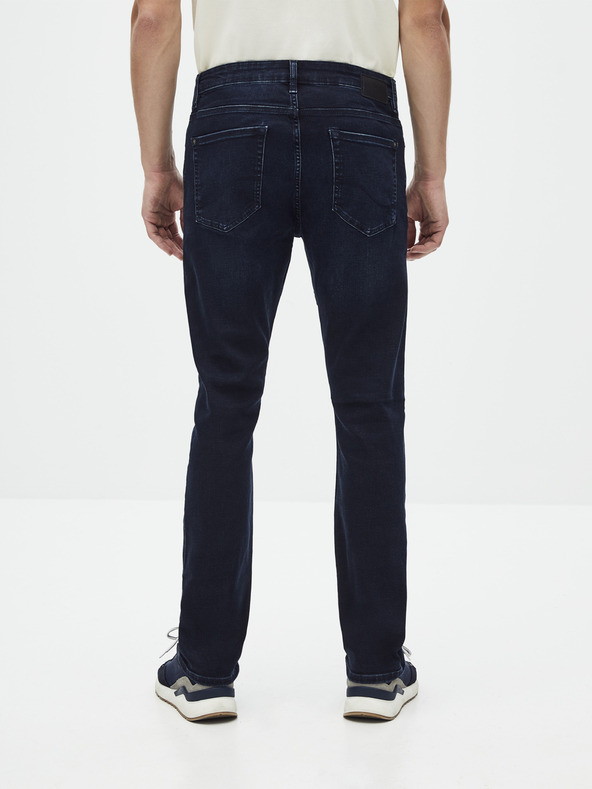 Celio Tmavomodré pánske slim fit džínsy Celio Nobody15