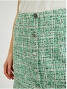 Orsay Zelená dámska tvídová sukňa ORSAY