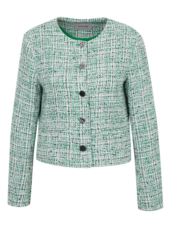 Orsay Zelené dámske vzorované sako ORSAY