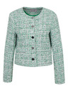 Orsay Zelené dámske vzorované sako ORSAY