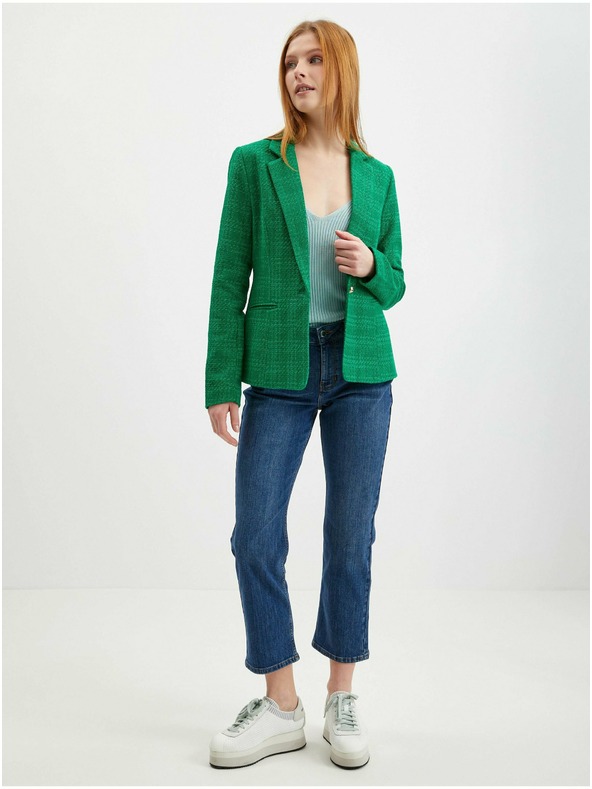 Orsay Zelené dámske sako ORSAY