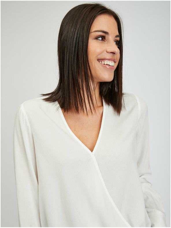 Orsay Biela dámska blúzka ORSAY