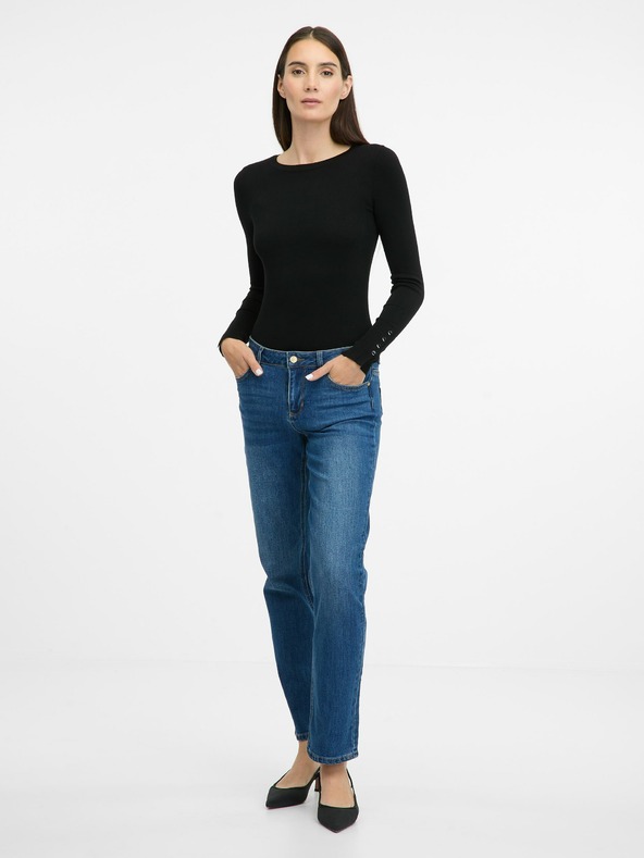 Orsay Čierny dámsky ľahký kardigán ORSAY