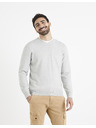 Celio Svetlosivý sveter Celio Veviflex