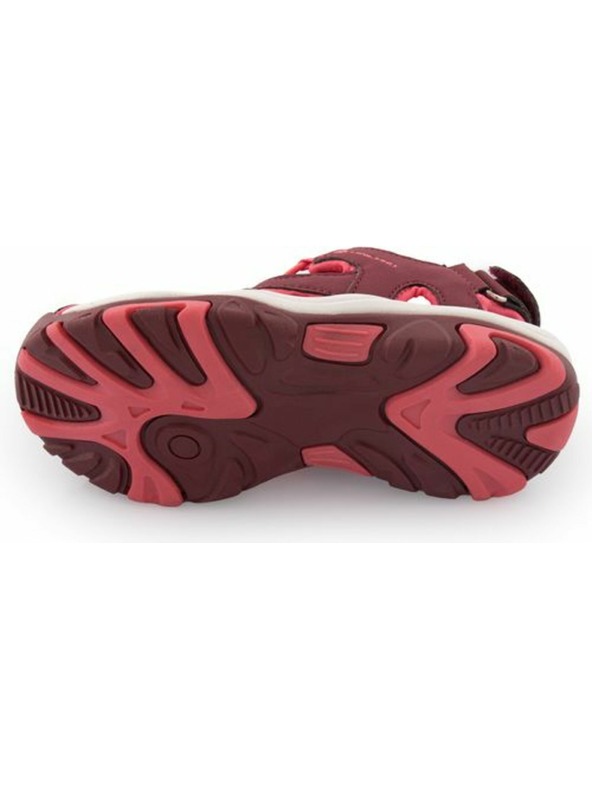 ALPINE PRO ALPINE PRO Lamego bordové dievčenské športové sandále