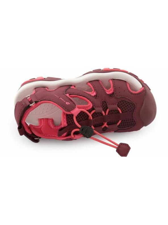 ALPINE PRO ALPINE PRO Lamego bordové dievčenské športové sandále