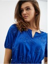 Orsay Modrá dámska kvetinová blúzka ORSAY