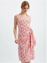 Orsay Ružové dámske vzorované šaty ORSAY