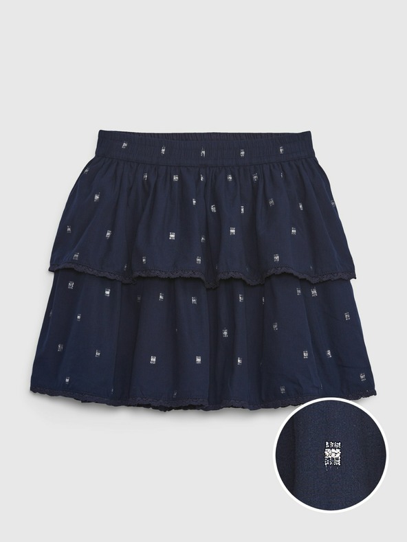 GAP Detská kraťasová sukňa GAP