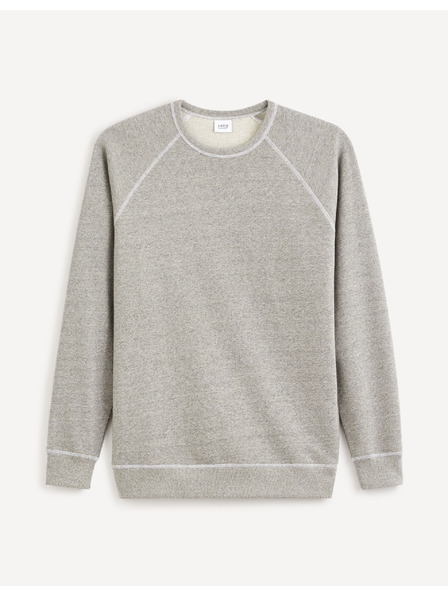 Celio Svetlosivá pánska mikina Celio Degood