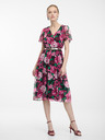 Orsay Čierno-ružové dámske kvetinové šaty ORSAY