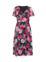 Orsay Čierno-ružové dámske kvetinové šaty ORSAY
