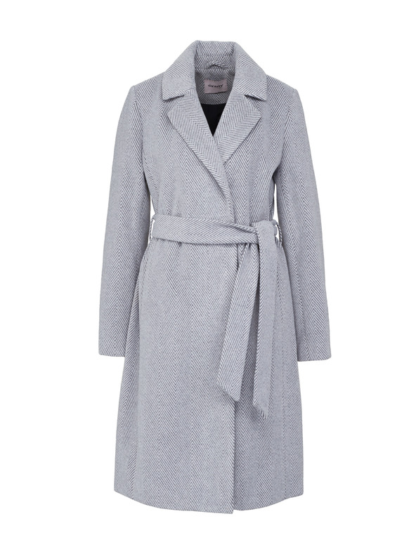 Orsay Sivý dámsky zimný kabát ORSAY