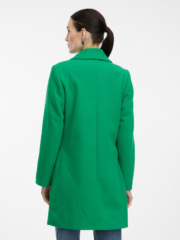 Orsay Zelený dámsky kabát ORSAY