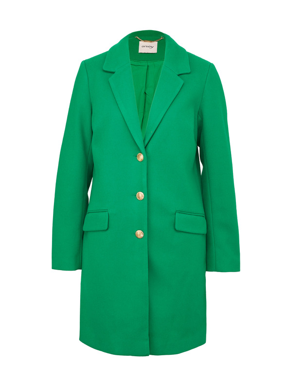 Orsay Zelený dámsky kabát ORSAY