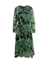 Orsay Zelené dámske kvetované šaty ORSAY