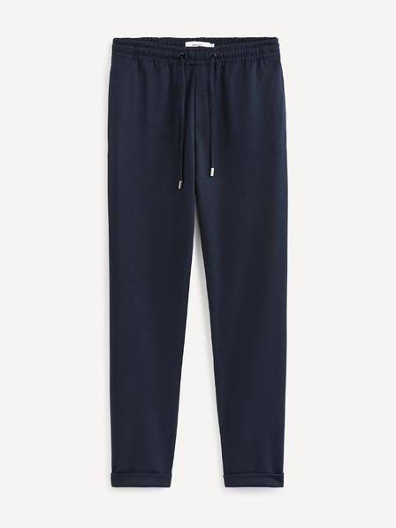 Celio Tmavomodré pánske tepláky Celio
