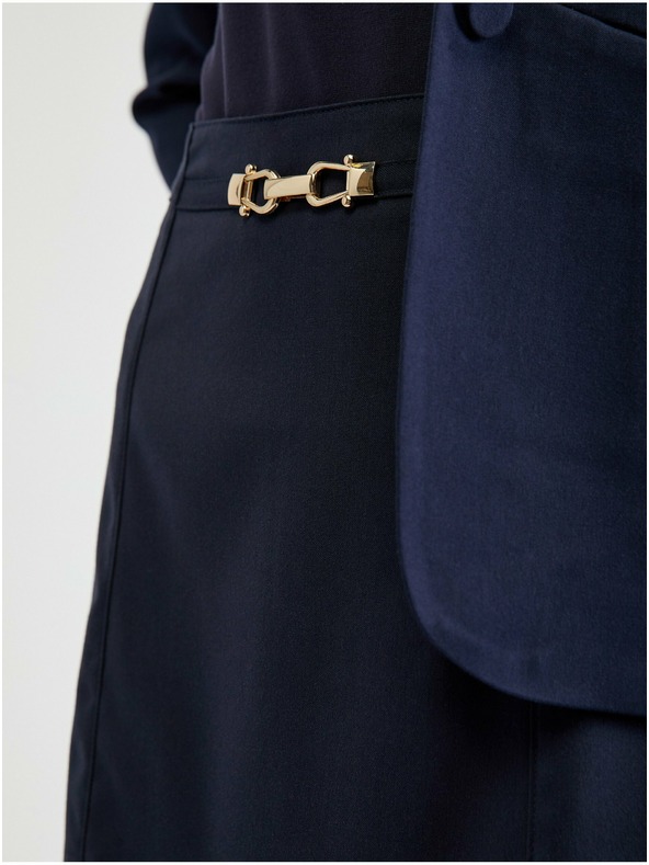 Orsay Tmavomodrá dámska sukňa ORSAY