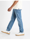 Celio Modré pánske straight fit džínsy Celio Doklight15
