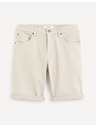 Celio Béžové pánske šortky Celio Mohitobm