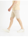 Celio Béžové pánske šortky Celio Mohitobm