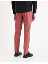 Celio Vínové pánske chino nohavice Celio Tocharles