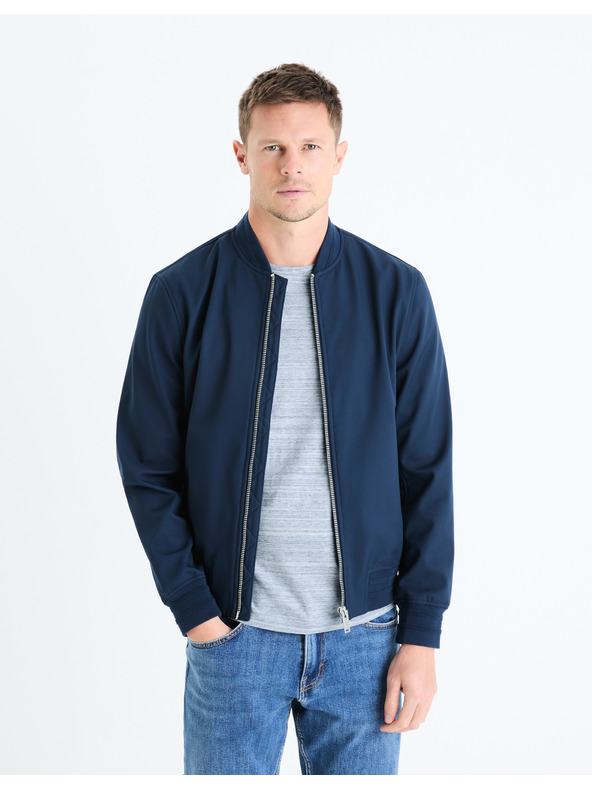 Celio Tmavomodrá pánska mikina Celio Gunewbomb