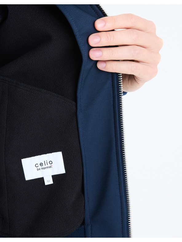 Celio Tmavomodrá pánska mikina Celio Gunewbomb
