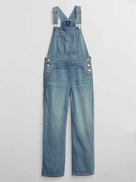 GAP Detské džínsy s trakmi GAP